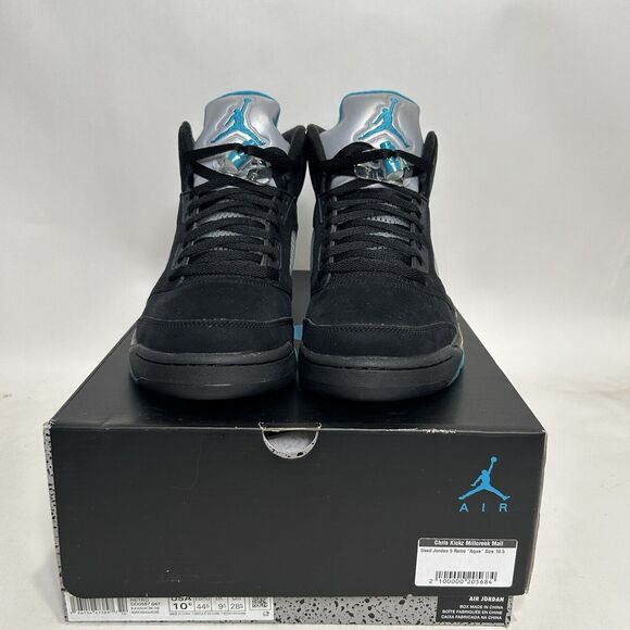 Nike Shoes Air Jordan 5 Retro “Aqua” 2024 - Picture 2 of 8